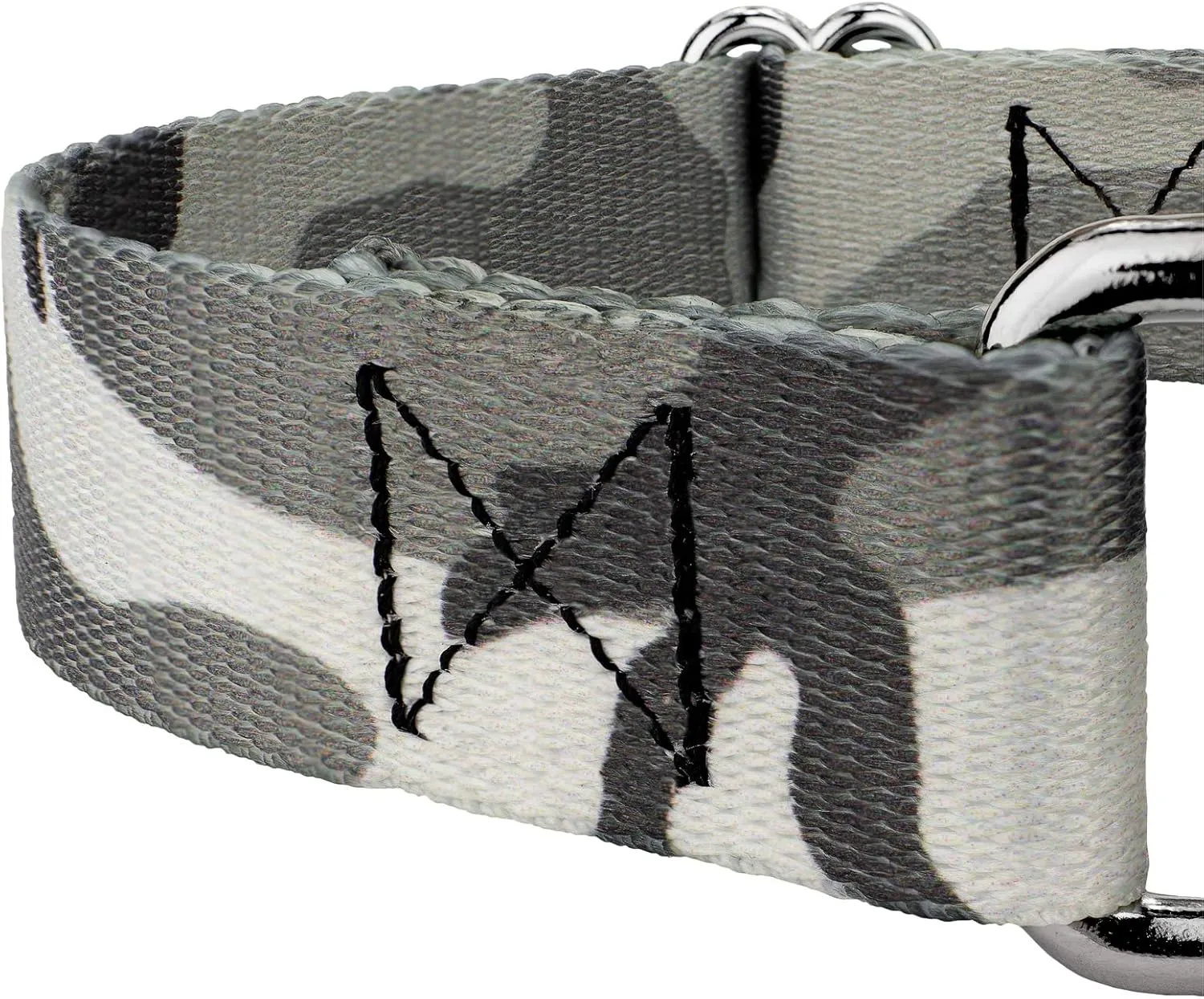 Country Brook Petz - Urban Camo Martingale Dog Collar and Leash - Military and Camo Collection Featuring Rugged Designs (5/8 Inch, Small)