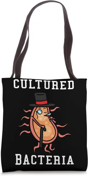 Cultured Bacteria Biology Teacher Science Microorganism Tote Bag