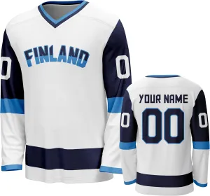 Custom National Hockey Jersey Personalized Name Number V-Neck Sports Ice Hockey Jerseyss Fans Gift for Men Women Youth