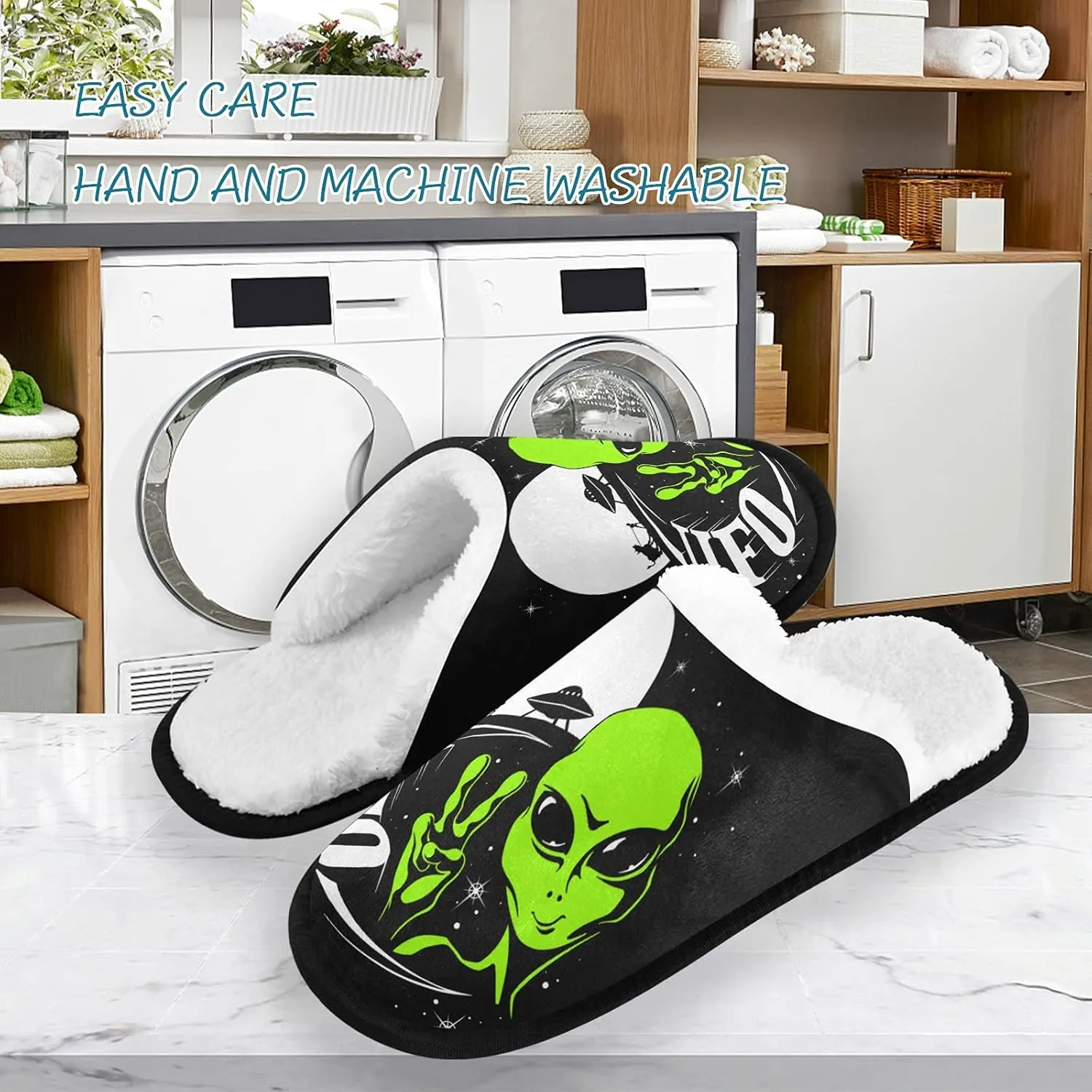 Cute Red Panda Slippers, Soft Memory Foam Non-Slip Indoor House Slippers Home Shoes for Bedroom Travel Hotel Spa