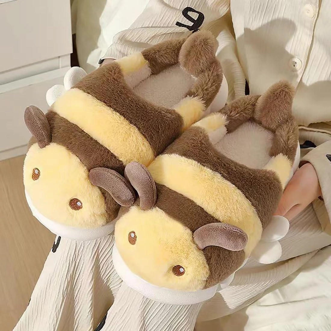 Cute Panda Slippers Cartoon Slippers Animal Slippers Winter Home Slippers