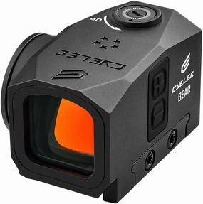 Cyelee Shake Awake Red Dot Sight 3 MOA, Closed Emitter Sight with Adapter Plates for Glock MOS and RMR Footprint- Bear