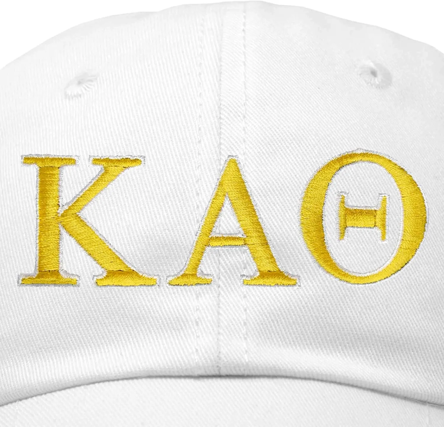 DALIX Kappa Alpha Theta Sorority Hat Womens Greek Letters Embroidered Baseball Cap