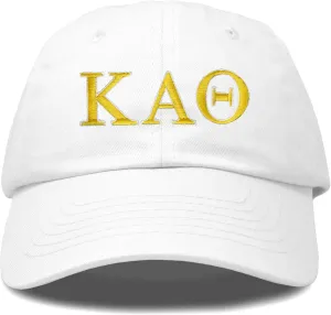 DALIX Kappa Alpha Theta Sorority Hat Womens Greek Letters Embroidered Baseball Cap
