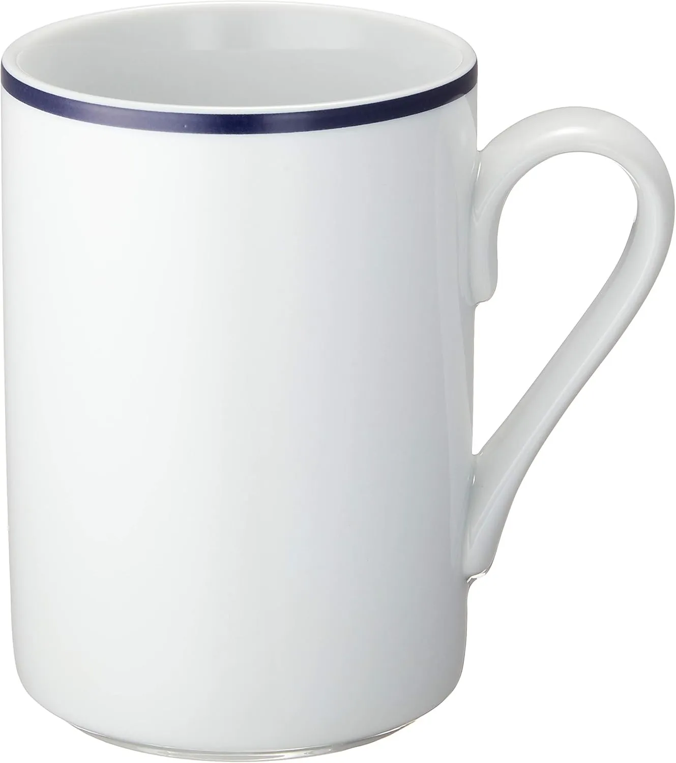 DANSR DANSK Bistro Mug 10.1 fl oz (300 ml) Microwave, Oven and Dishwasher Safe TH07307CLDANSK Dansk Blue Line Elegant Simple Ceramic Bistro Mug 180ml Microwave, Oven and Dishwasher Safe TH07370CL
