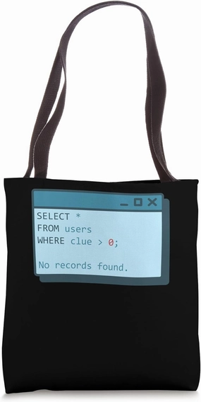 Database Admin Computer Programming Coding Web Developer Tote Bag