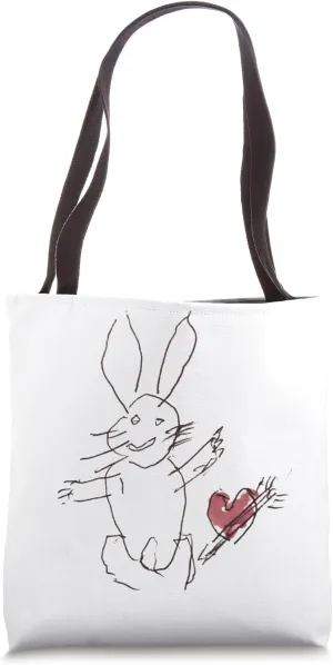 Doodle Bunny Tote Bag
