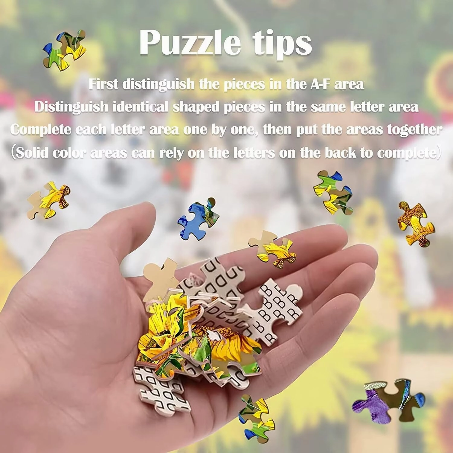 Education Intellectual Toy Puzzle 500 Pieces Jigsaw Puzzle for Adults Baby Polar Bears Wooden Puzzle Environmentally Friendly No Odor Challenging Fun Family Holiday Activities Games Toys Gifts