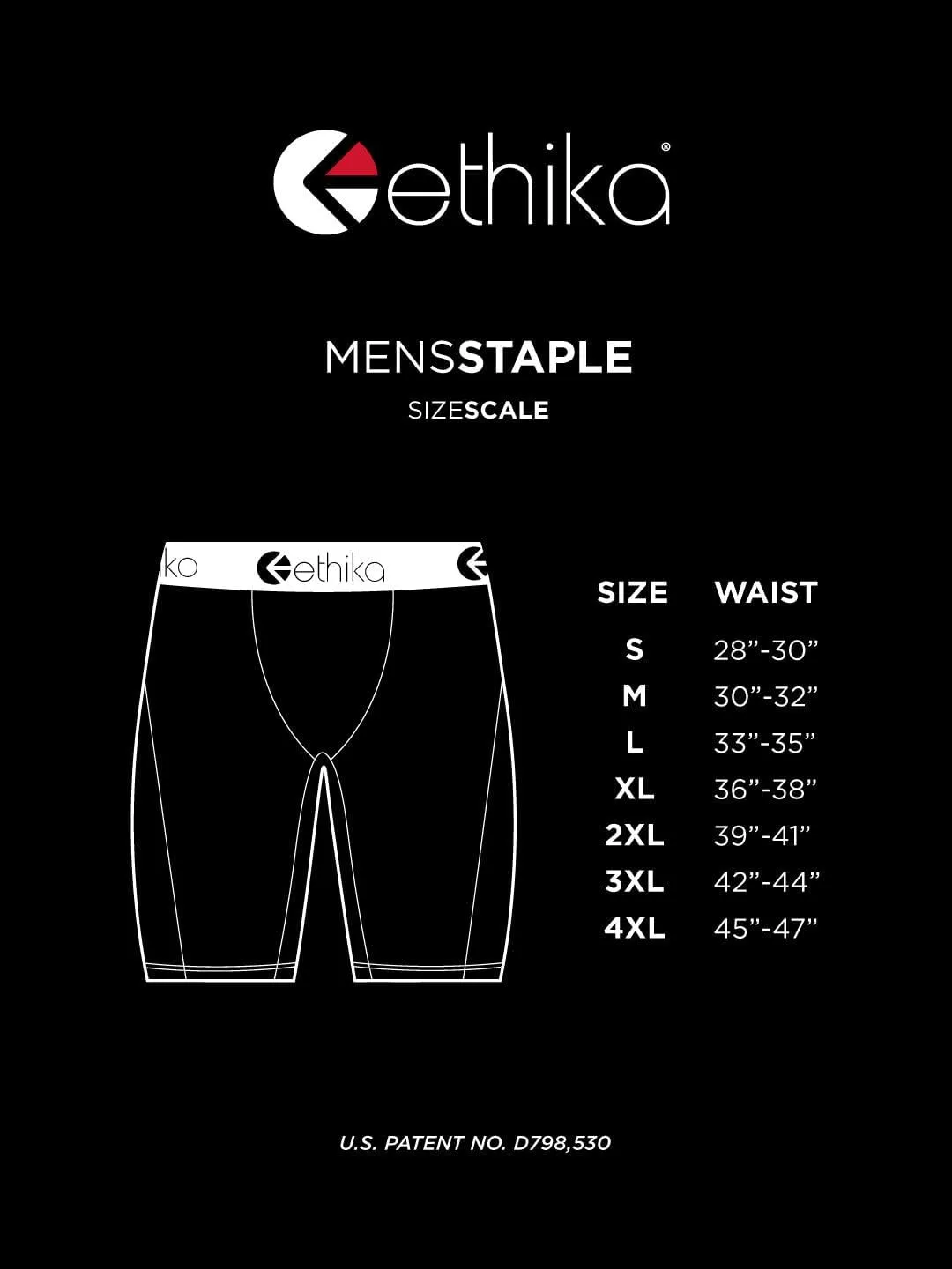 Ethika Mens Staple Boxer Brief | Bomber Word Finder