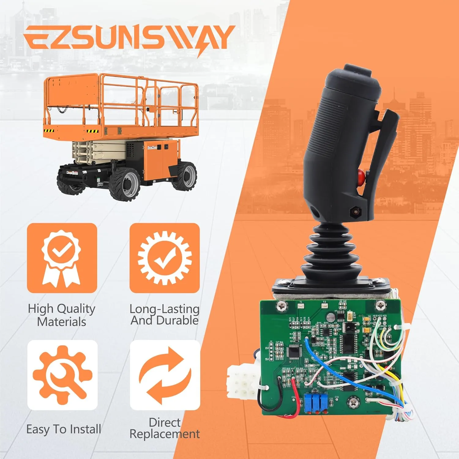 EZSUNSWAY 159111 159111AB Replacement controller for Skyjack Lift SJIII 3015 SJIII 3215 3219 3220 3226 4626 4832