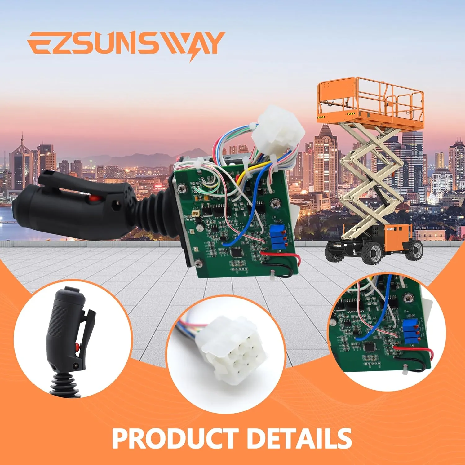 EZSUNSWAY 159111 159111AB Replacement controller for Skyjack Lift SJIII 3015 SJIII 3215 3219 3220 3226 4626 4832