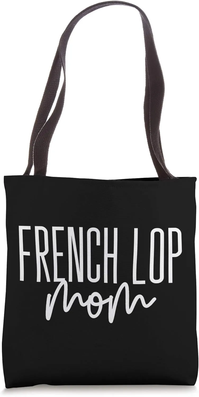French Lop Mom Rabbit Tote Bag