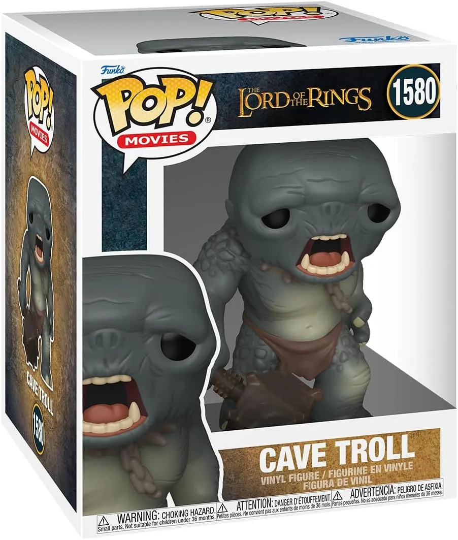 Funko POP! Super: Lord of The Rings - Cave Troll - Collectable Vinyl Figure - Gift Idea - Official Merchandise - for Kids & Adults - Movies Fans - Model Figure for Collectors and Display