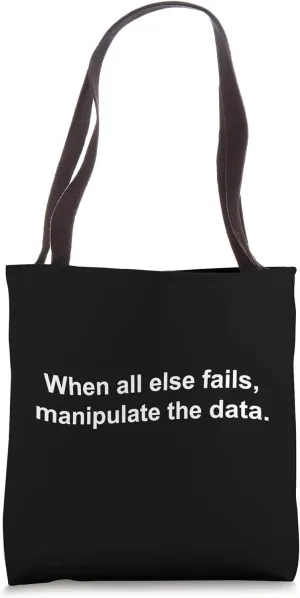 Funny Data and Statistics Data Scientist Statistician Geek Tote Bag