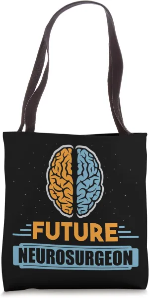 Funny Neuroscience Anatomy Of Brain Nerve Neurologist Tote Bag