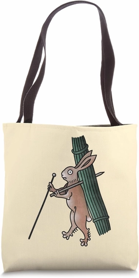 Gatherer Rabbit - Medieval Marginalia - MargiKnights Tote Bag