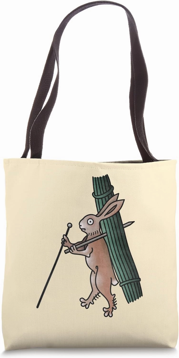 Gatherer Rabbit - Medieval Marginalia - MargiKnights Tote Bag