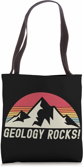 Geology Pun Funny Geologist Earth Science Rock Collector Tote Bag