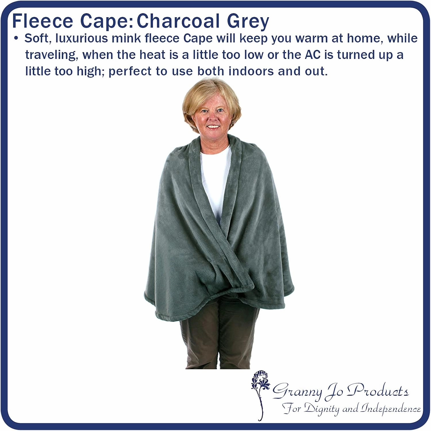 Granny Jo Products Fleece Cape