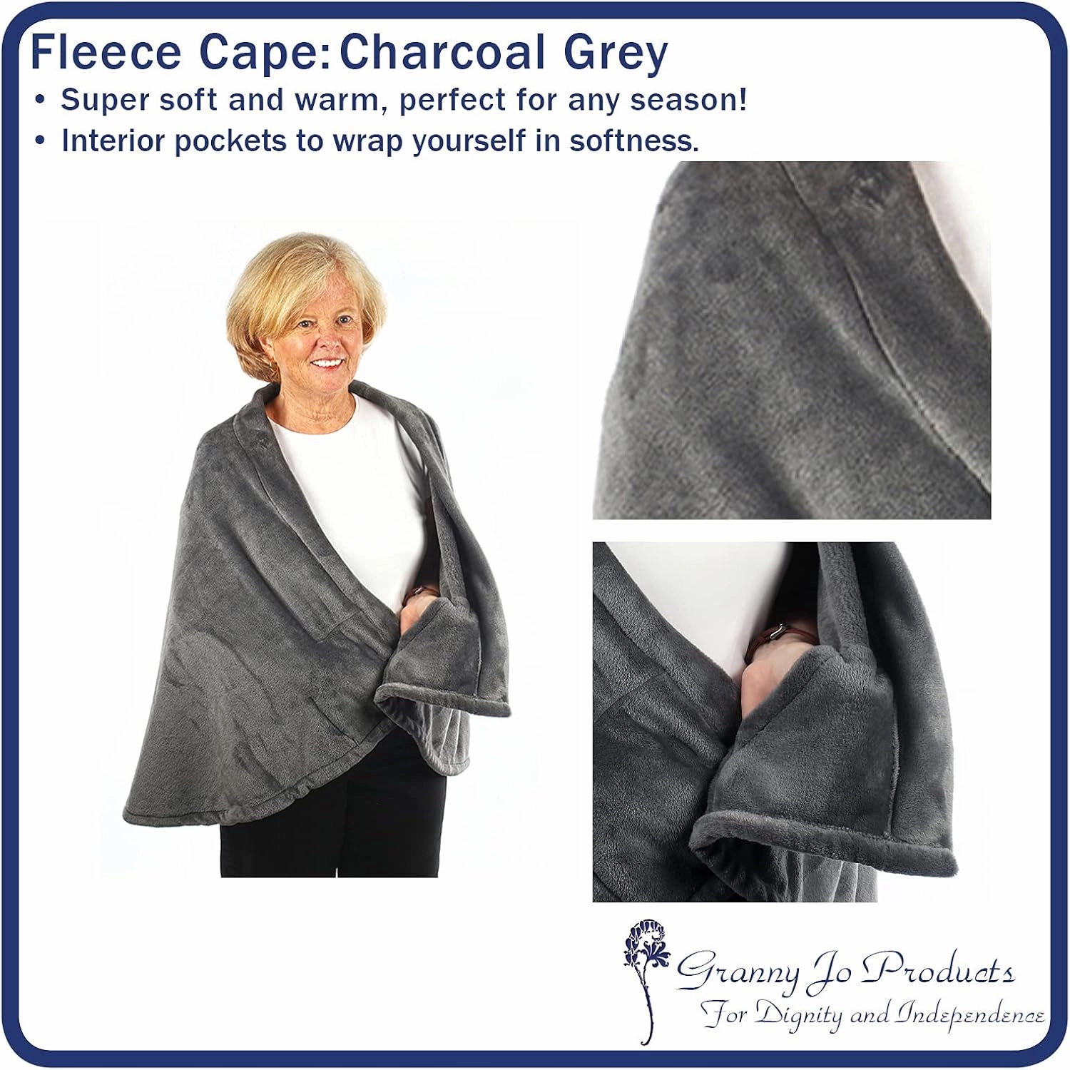 Granny Jo Products Fleece Cape