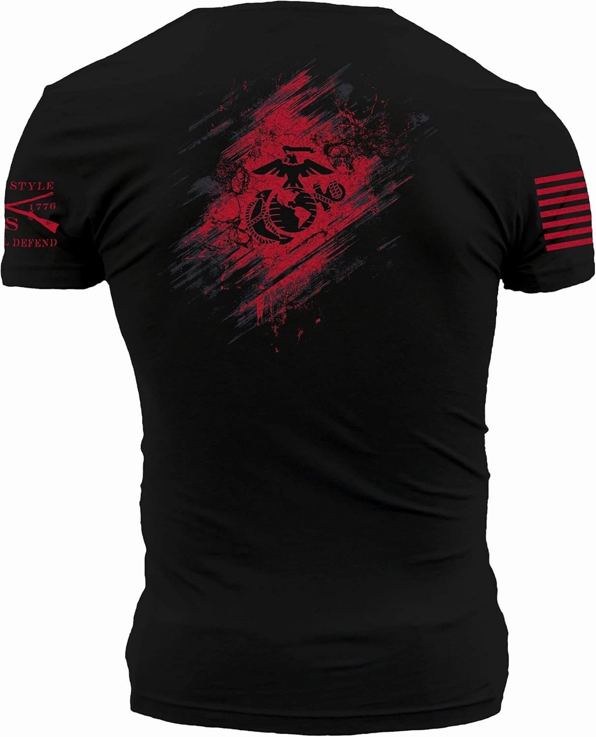 Grunt Style USMC Bound in Blood Men's T-Shirt