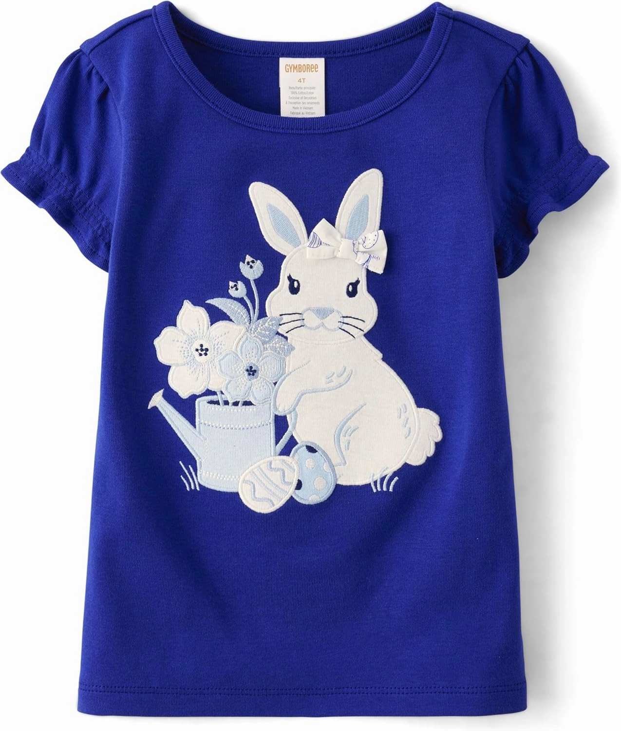 Gymboree Baby Girls' and Toddler All Holidays Short Sleeve Embroidered Tops