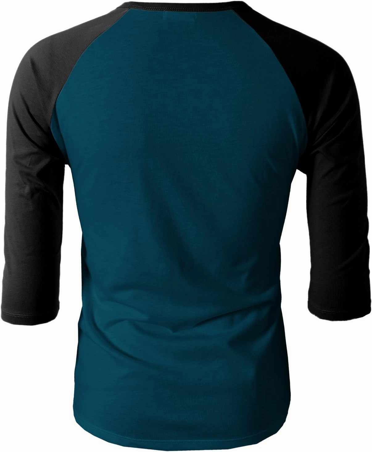 H2H Mens Casual Slim Fit T-Shirts Henley Shirts Raglan Long & 3/4 Sleeve Jersey Baseball T Shirts