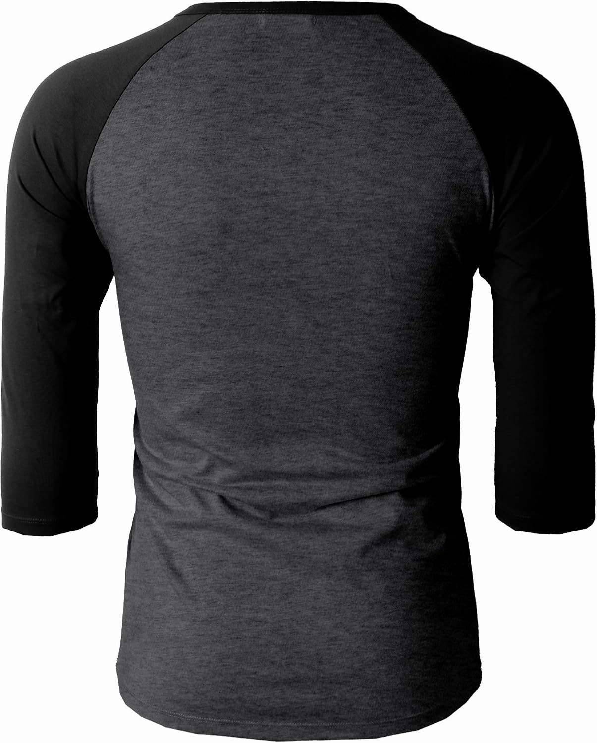 H2H Mens Casual Slim Fit T-Shirts Henley Shirts Raglan Long & 3/4 Sleeve Jersey Baseball T Shirts