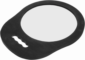 Handheld Salon Mirror with Feature Large Foam Design for Barbers High Definition Reflection for Unbreakable Shape for Hairstylists and Barbershops