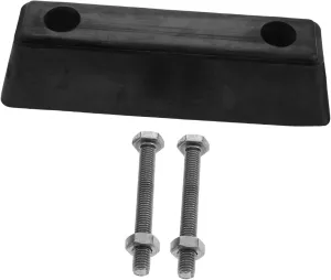 HEALLILY Dock Bumpers Alternative Solid Rubber Bumper Blocks Truck Trailer Guards No-Tool Install