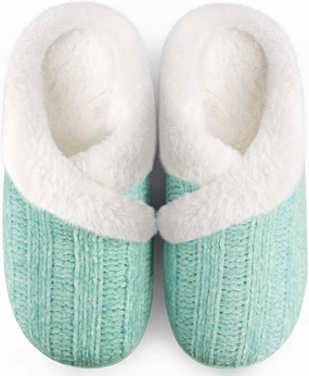 Homitem Fuzzy Slippers for Women Indoor and Outdoor Fluffy Bedroom House Shoes with Arch Support Memory Foam Winter Warm Ladeis Cute Comfy Cozy