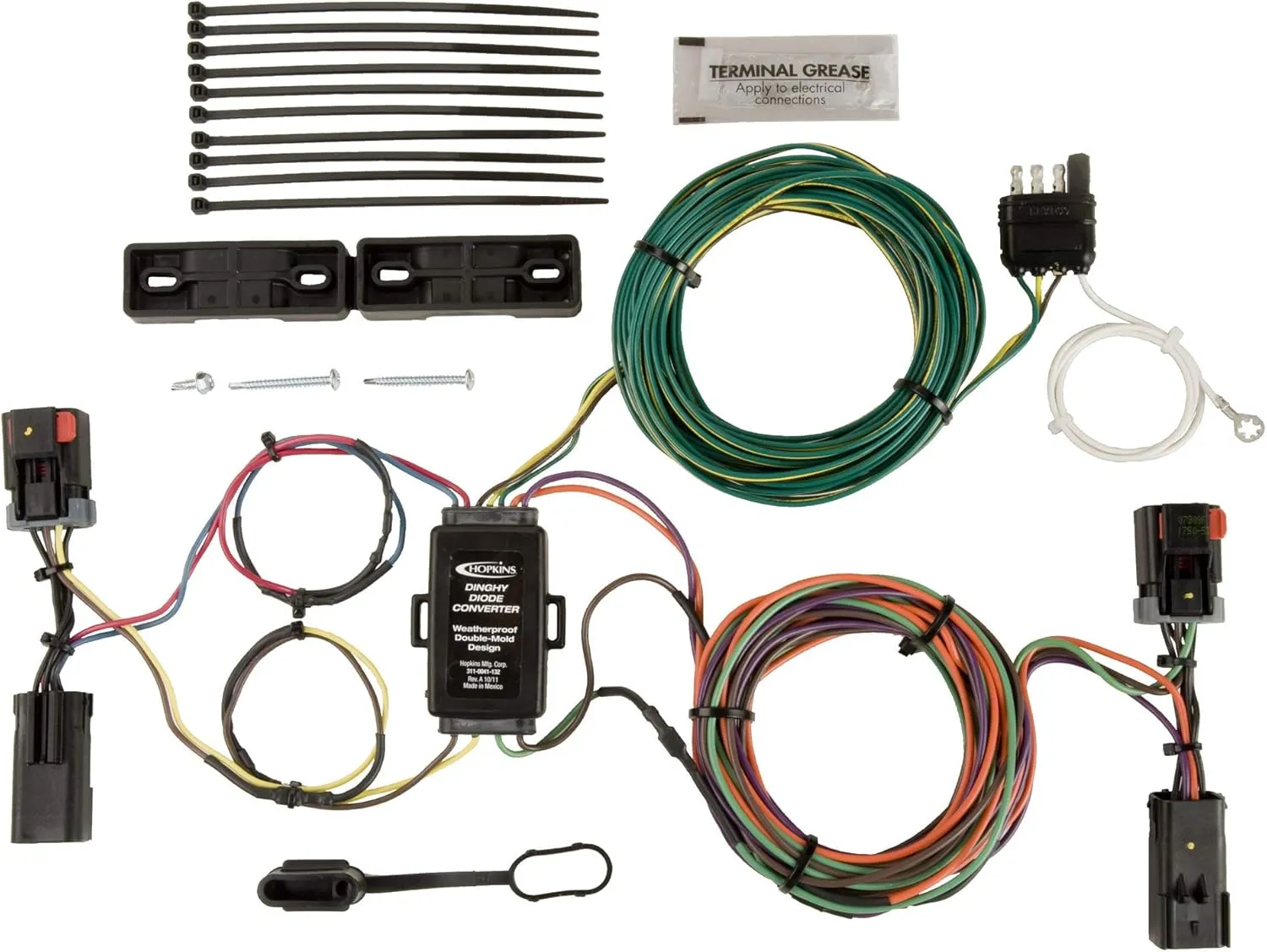 Hopkins 56203 Plug-In Simple Towed Vehicle Wiring Kit