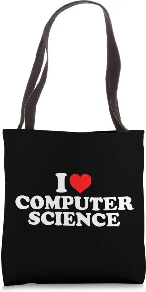 I Love Computer Science Tote Bag