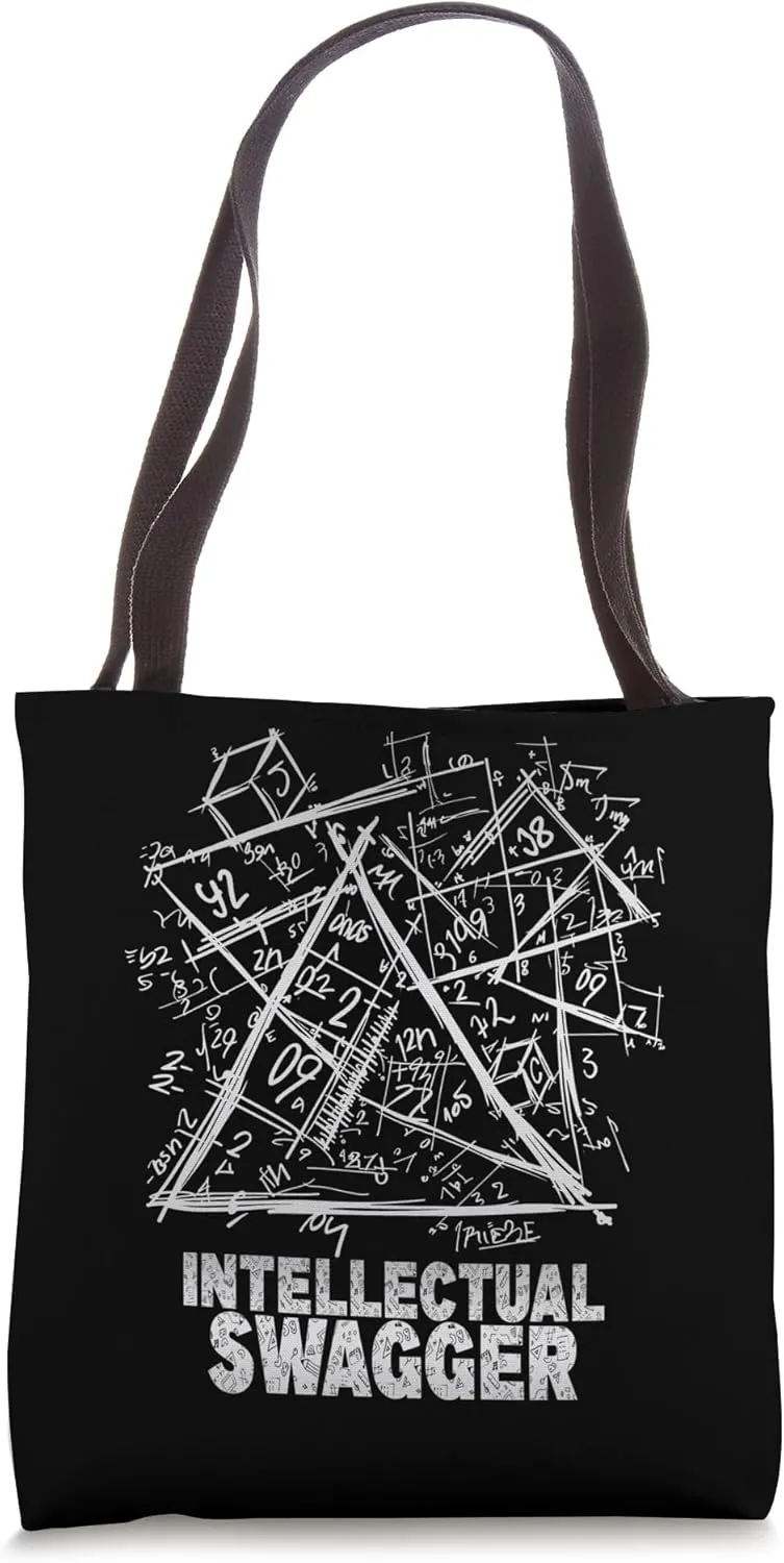 Intellectual swagger, genius, science, nerd Tote Bag