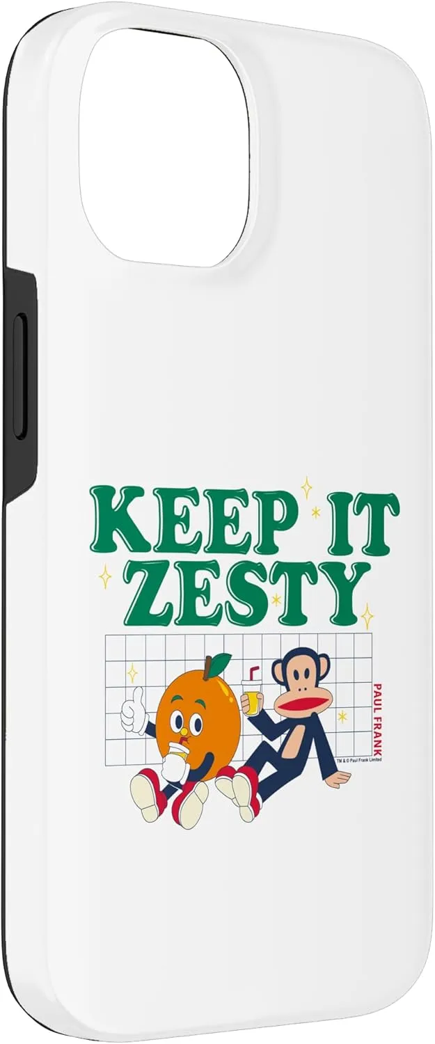 iPhone 14 Paul Frank Keep It Zesty Orange Lemon Julius Monkey Case