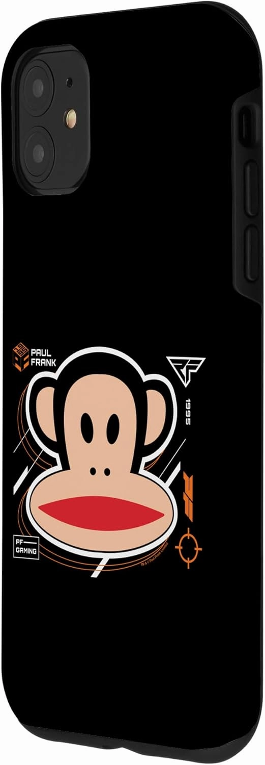 iPhone 11 Paul Frank PF Gaming Julius The Monkey Retro 1995 Case