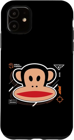 iPhone 11 Paul Frank PF Gaming Julius The Monkey Retro 1995 Case