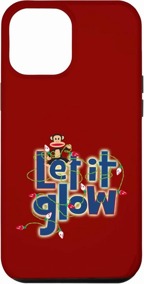 iPhone 13 Pro Max Paul Frank Christmas Julius The Monkey Let It Glow Case