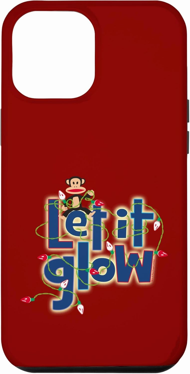 iPhone 13 Pro Max Paul Frank Christmas Julius The Monkey Let It Glow Case