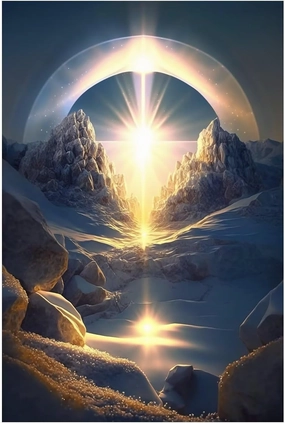 Jigsaw Puzzles 500 Pieces for Adults Puzzle Alpine Sunrise Decor Gifts Each Piece is Unique - for Home Decor Room Decor