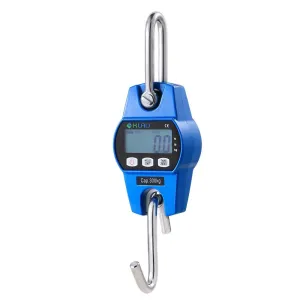 Klau Mini Weighing 300 kg / 600 lb OCS-L Industrial Crane Scale Digital Hanging Scale Blue for Indoor Farm Factory Outdoor