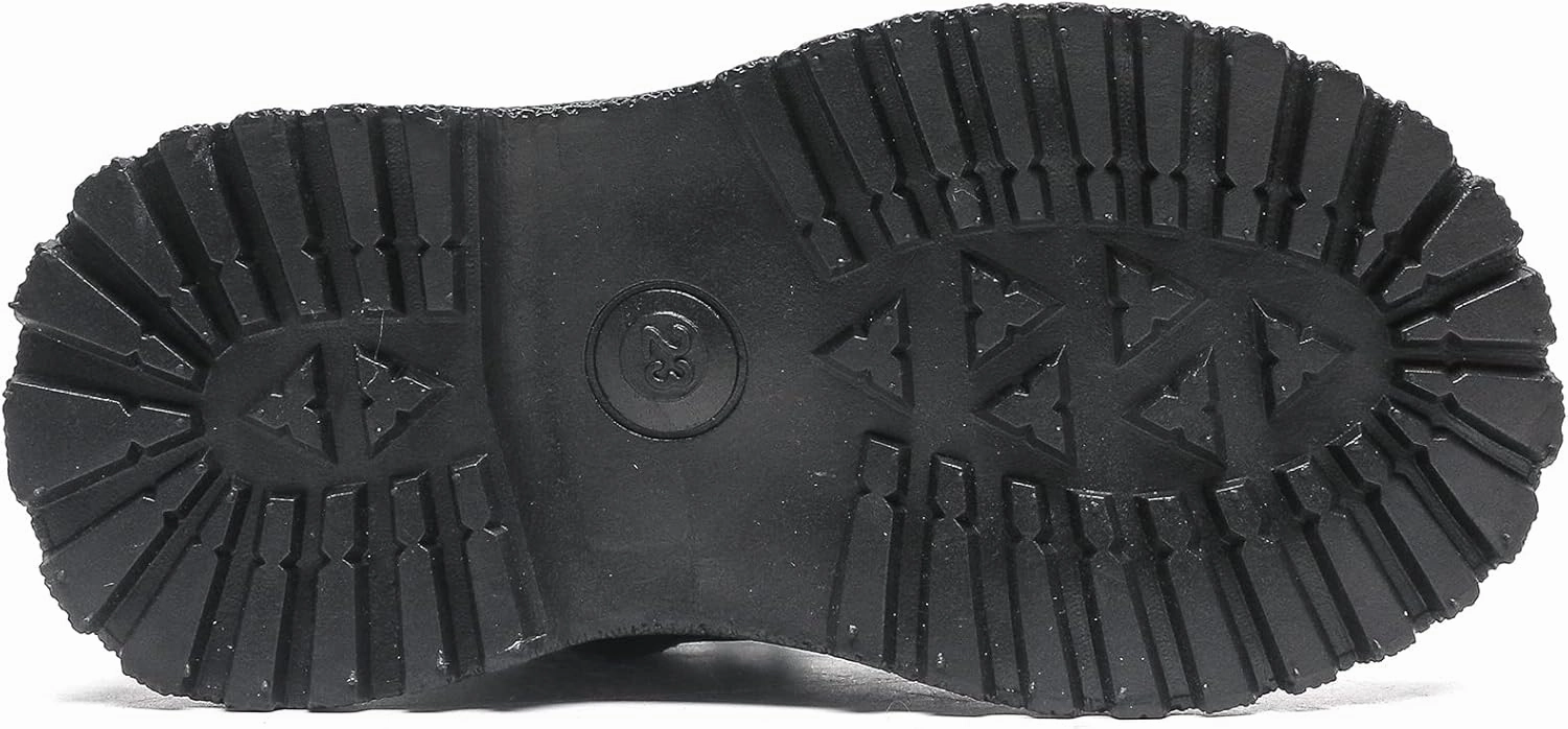Komfyea Boys And Girls Lace Up Casual Outdoor Hiking Ankle Boots(Toddler/Little Kids)