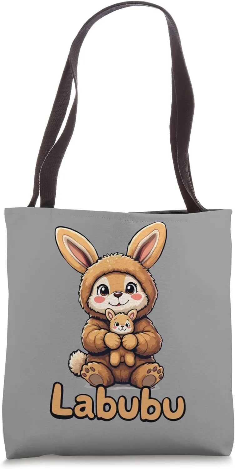 Labubu Adorable Bunny Companion Labubu Tote Bag