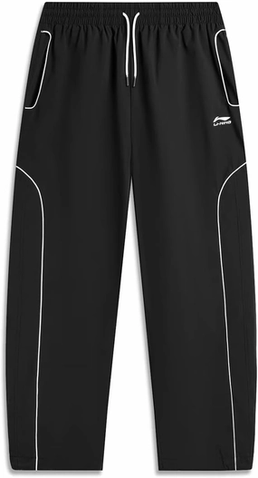 LI-NING Sports Trend Series Men's Straight Tube Sunscreen Loose Sports Pants AYKU535