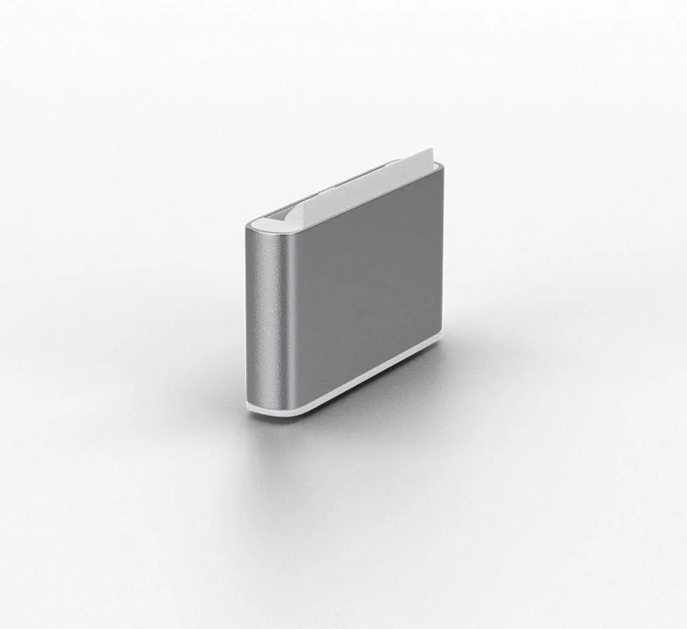 LINDY USB Type C Port Blockers Without Key, White - Pack of 10