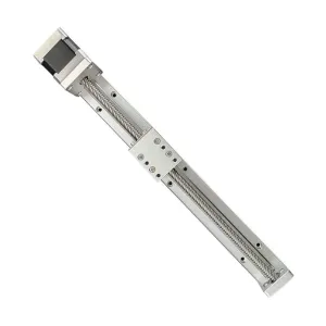 Linear Stage Actuator Linear Stage Small Slide Guide CNC Screw Lead Motion Table Motorized Nema 14 Stepper Motor (200MM)