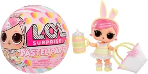 LOL Surprise Pastel Party Collection Limited-Edition Doll with 6  Surprises to UNbox Including Hops Tot with Matching Easter Fashions and Accessories – Great Gift for Kids Ages 4 