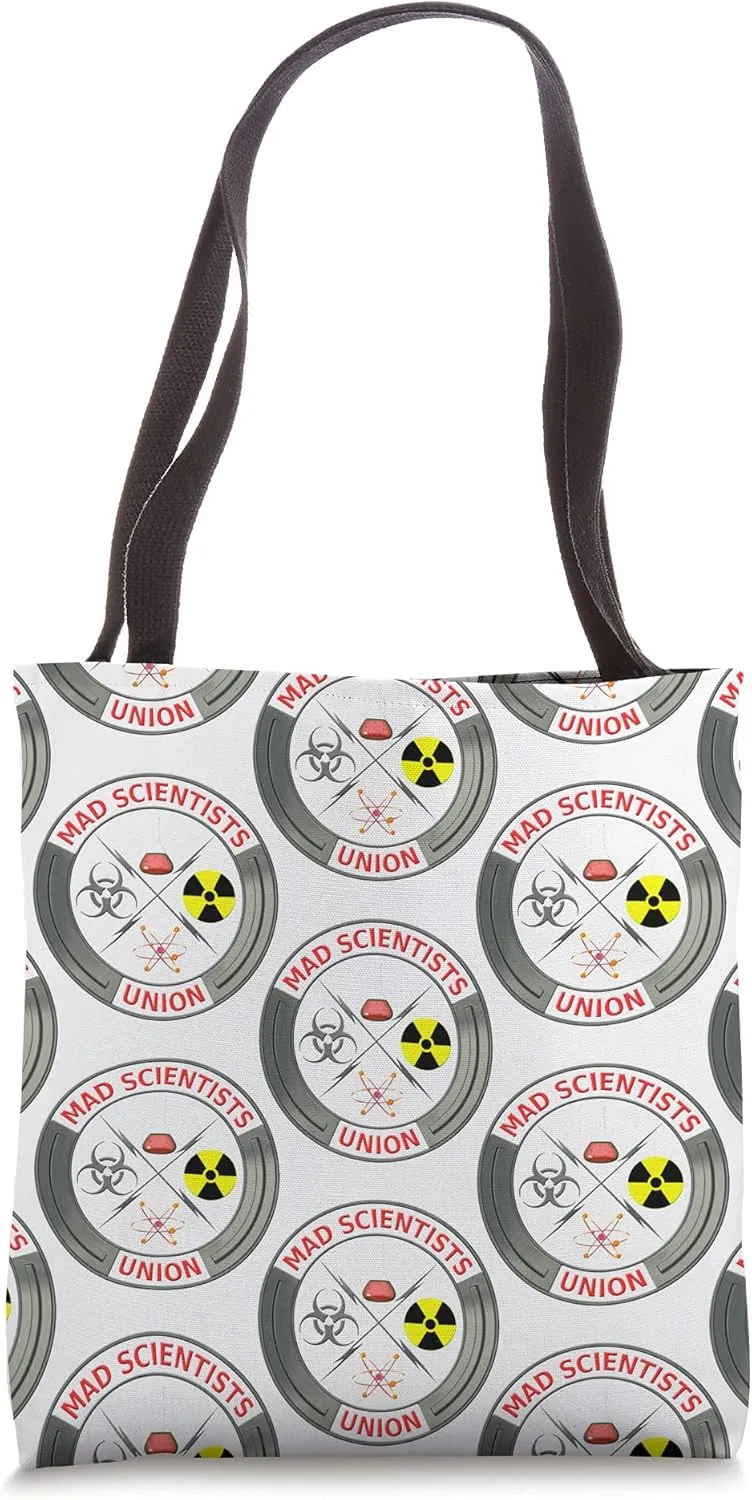 Mad Scientist Union Funny Science Nerd Chemistry Physics Tote Bag