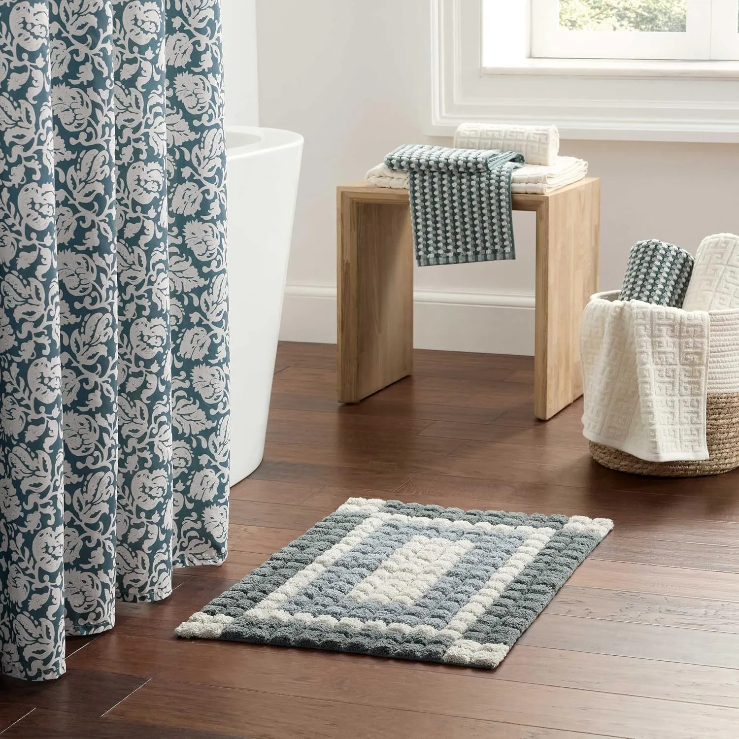 Martex Arcadia Terra Slate Bath Rug