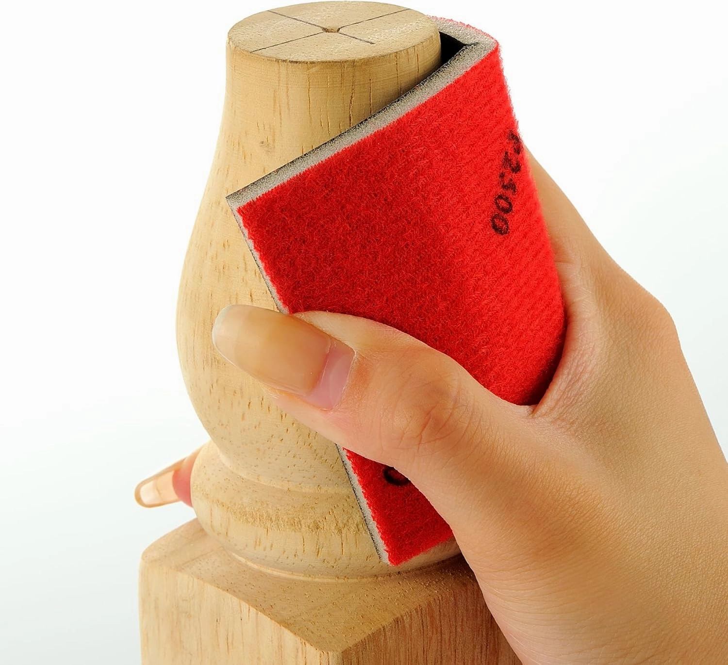 MAXMAN 20PCS Sanding Sponge Set, 320 Grit Soft Foam Hand Sander Block, 3x4 Inch Wet Dry Sandpaper, Ultra Fine Sandpaper Sponge, Reusable Sanding Pads for Metal Wood Furniture Models Drywall Polishing